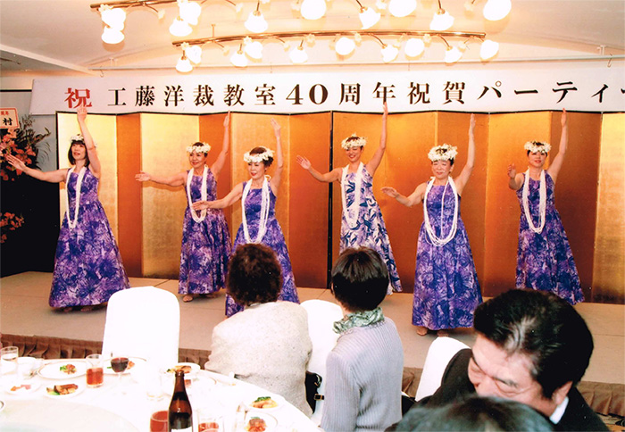 40周年祝賀パーティー-029-工藤洋裁教室 仕立て ドレス 3
